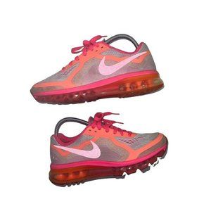 Nike Air Max 2014 PLATINUM/HYPER PINK 631331-003 Size 7 Youth/women’s 8.5/9
